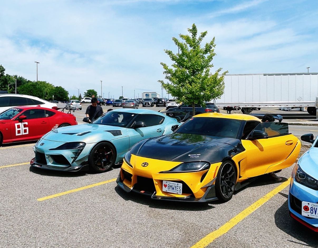 Car Club Toronto hero cars